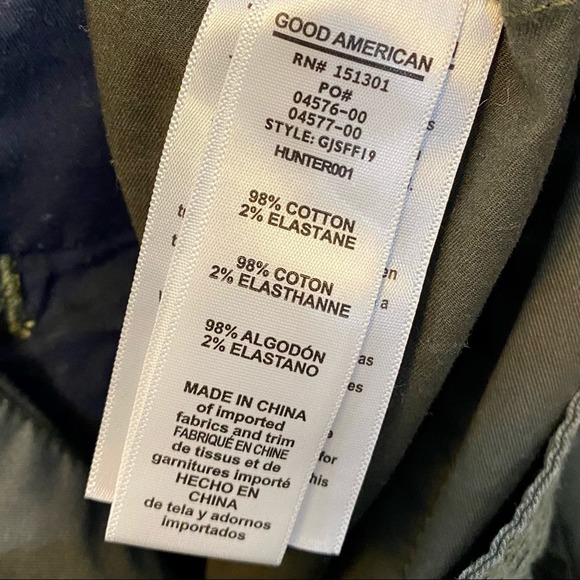 Good American FemFlight Hunter Green Long Sleeve Jumpsuit - Picture 10 of 11